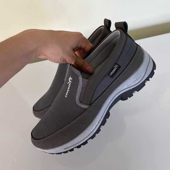 Canemon Shoes Mens Size EU 42 Gray Slip On Outdoor Hiking Trail Comfort Casual - Picture 4 of 9
